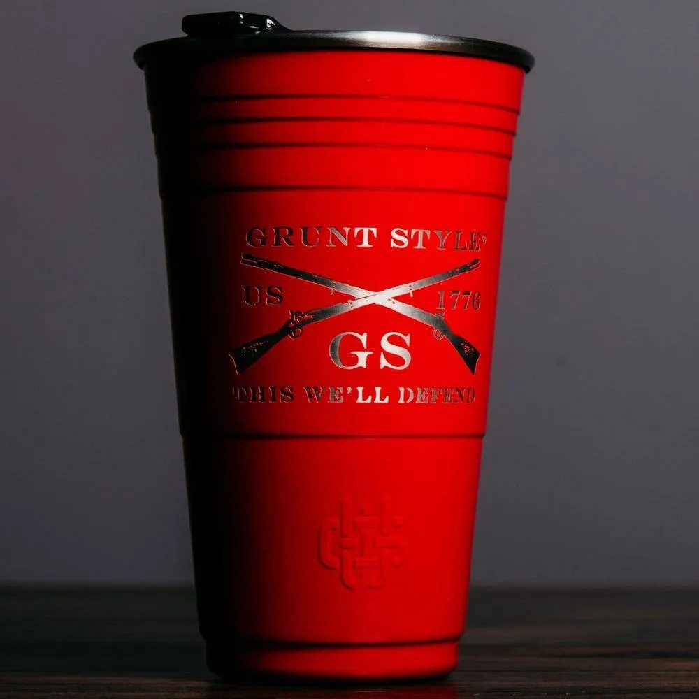 16oz Stainless Steel Party Cup