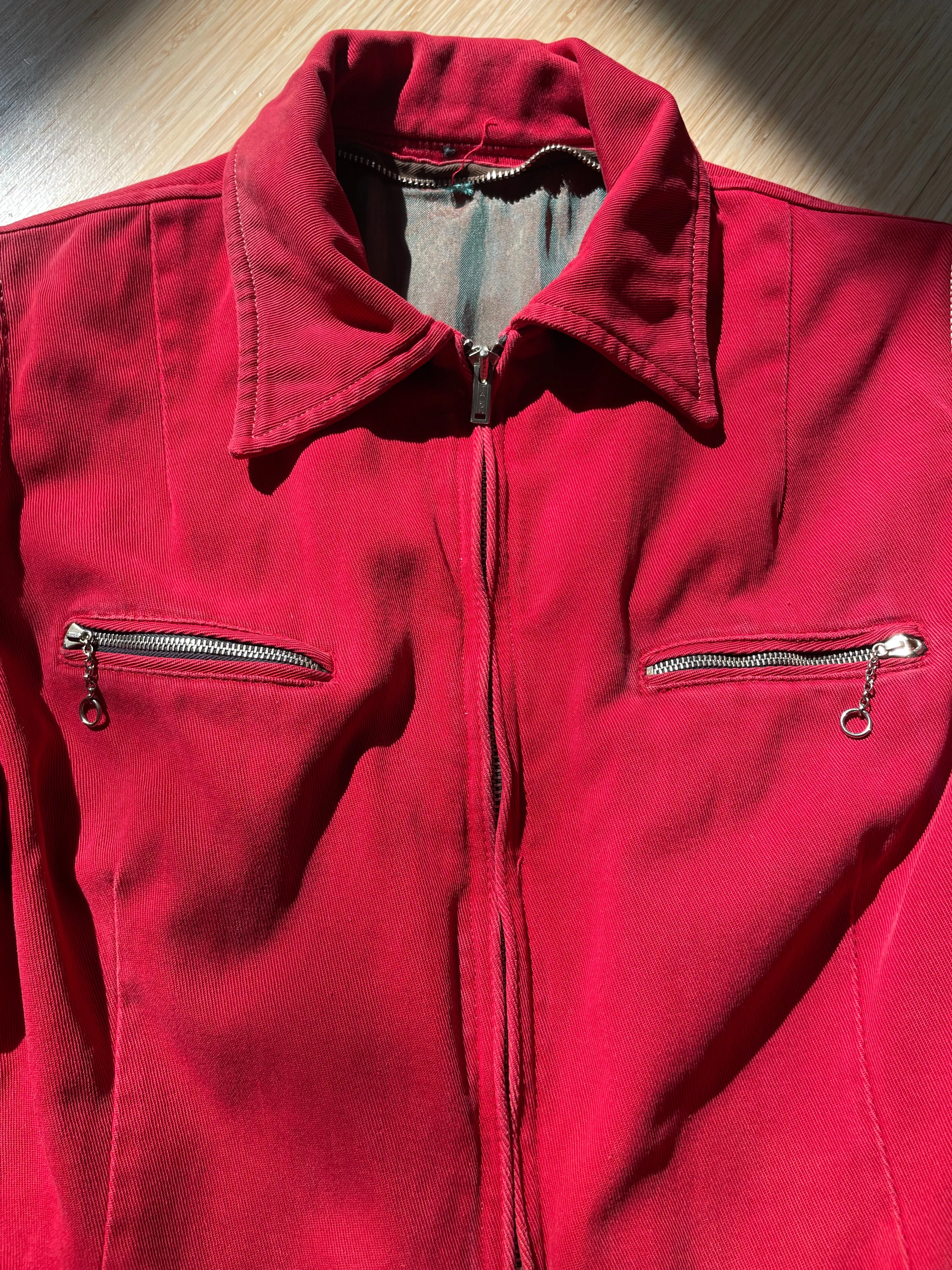 1940s Field And Stream Gordon & Ferguson Cherry RedJacket