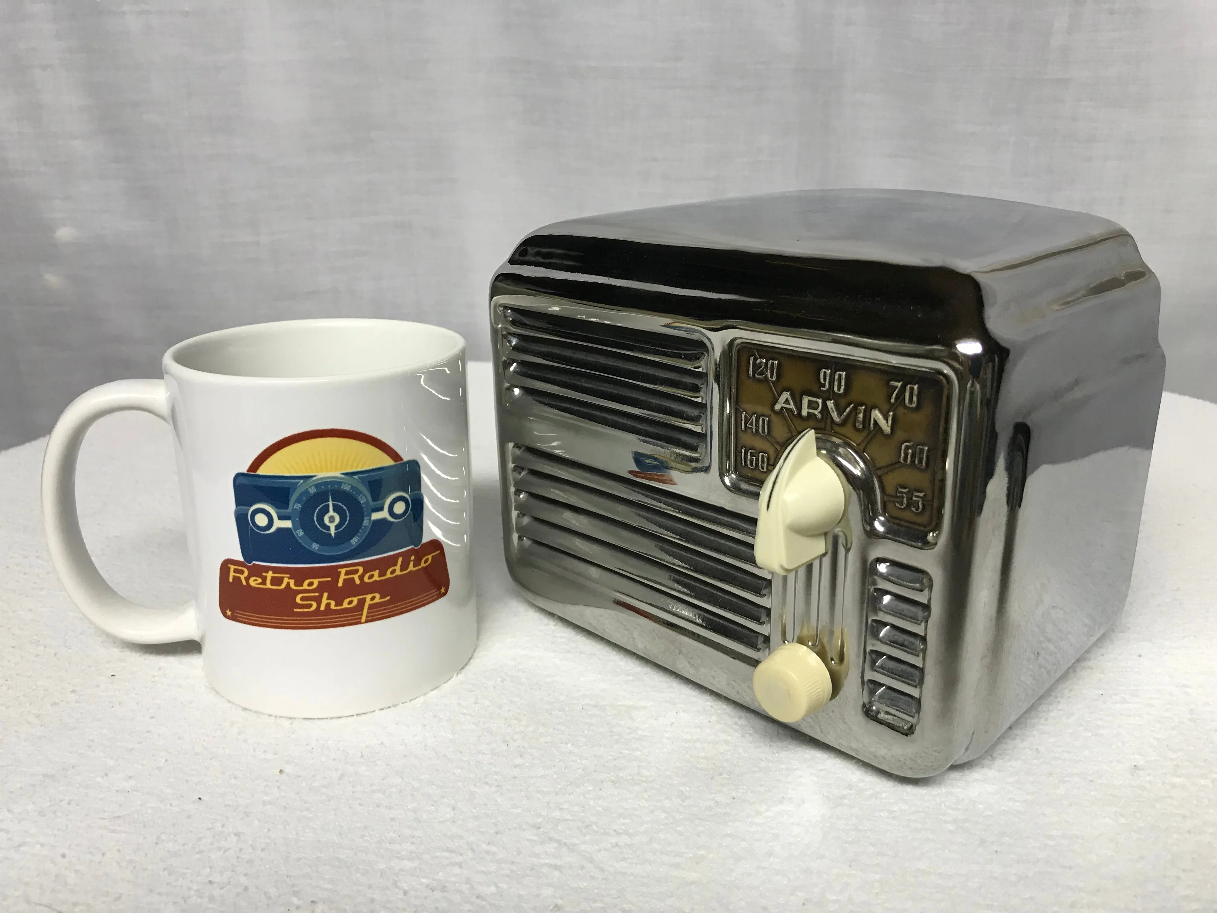 1946 Arvin 444AM Tube Radio With Bluetooth input.