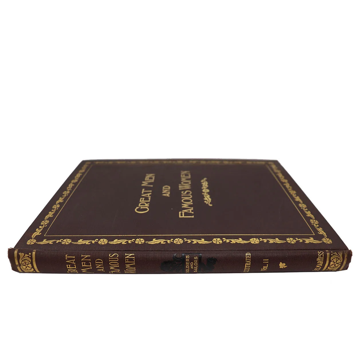 1st Edition Book: Great Men and Famous Women, Volume II by Charles F. Horne