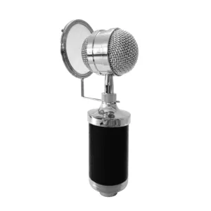 3000 Home KTV Mic Condenser Sound Recording Microphone with Shock Mount & Pop Filter for PC & Laptop, 3.5mm Earphone Port, Cable Length: 2.5m(Black)   Lead Time: 2~5 Days.