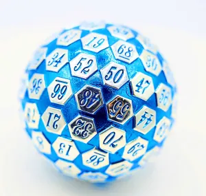 45mm Metal D100 - Blue & Silver