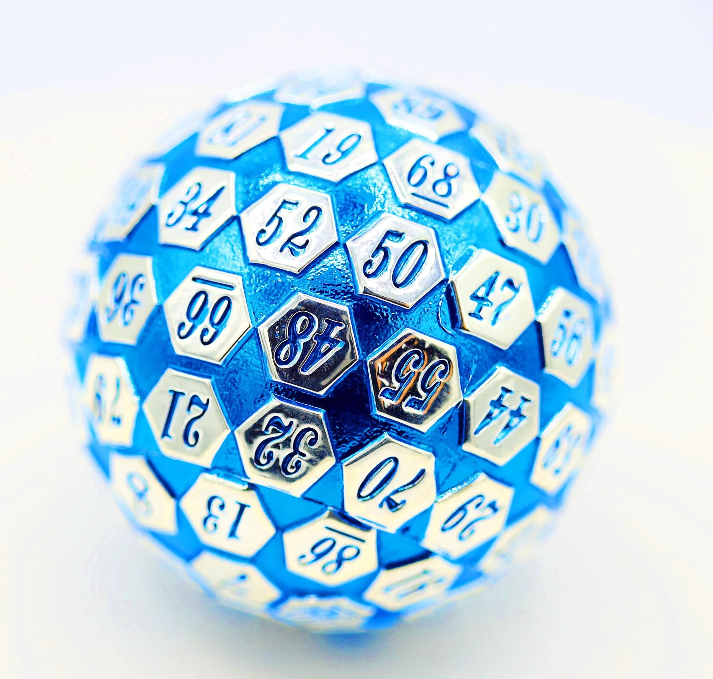 45mm Metal D100 - Blue & Silver