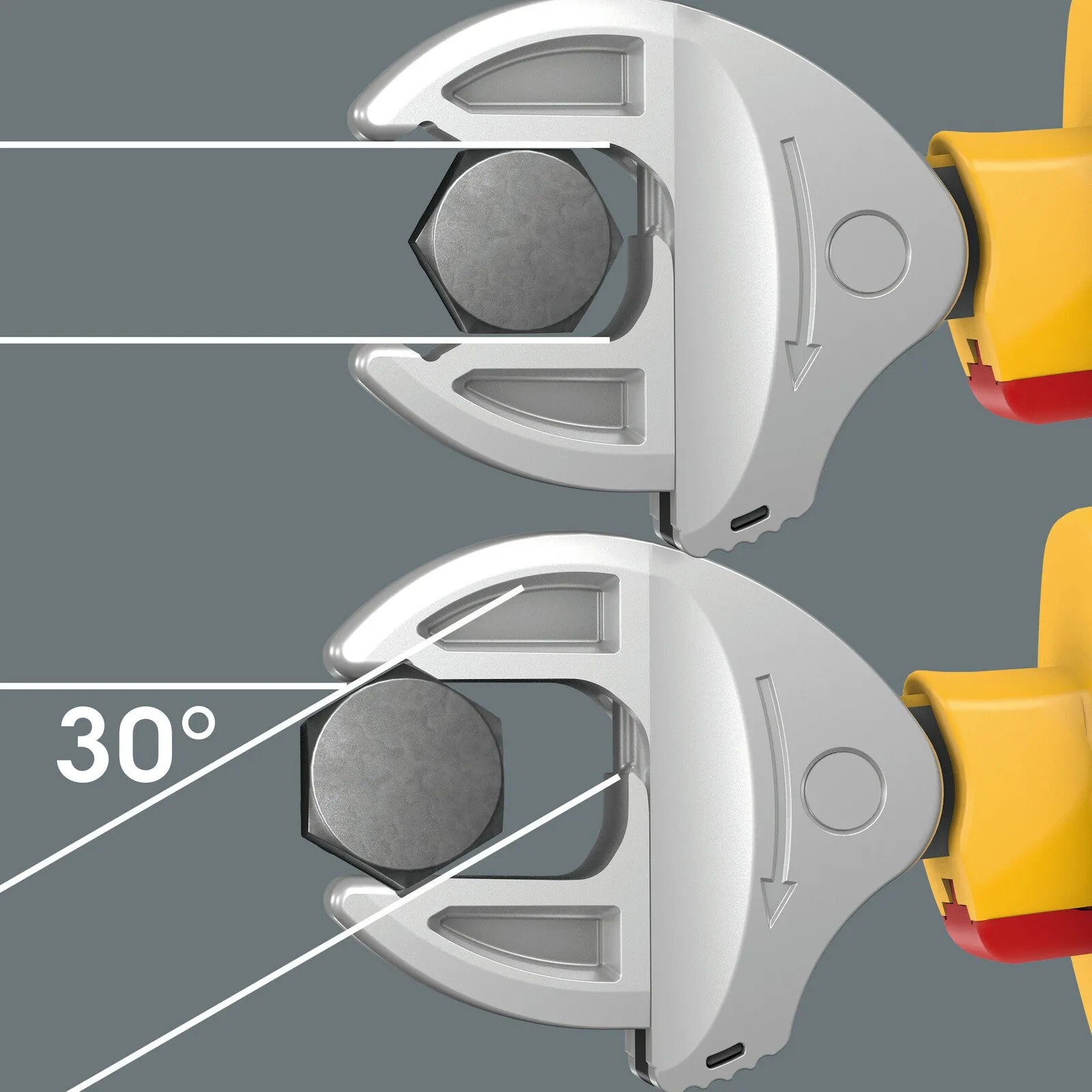 6004 Joker VDE 4 Set 1 VDE-insulated self-setting spanner set, 4 pieces - 05020170001
