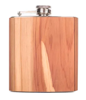6oz. Cedar Wood Flask