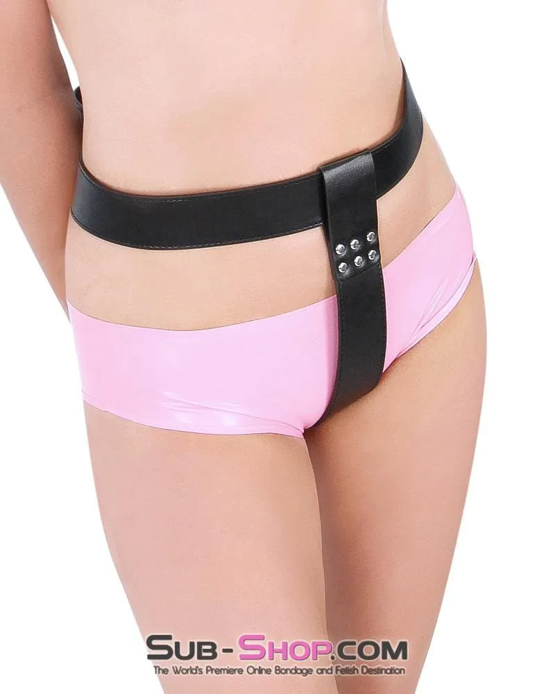 8861HS      Like a Virgin Locking Female Chastity Harness