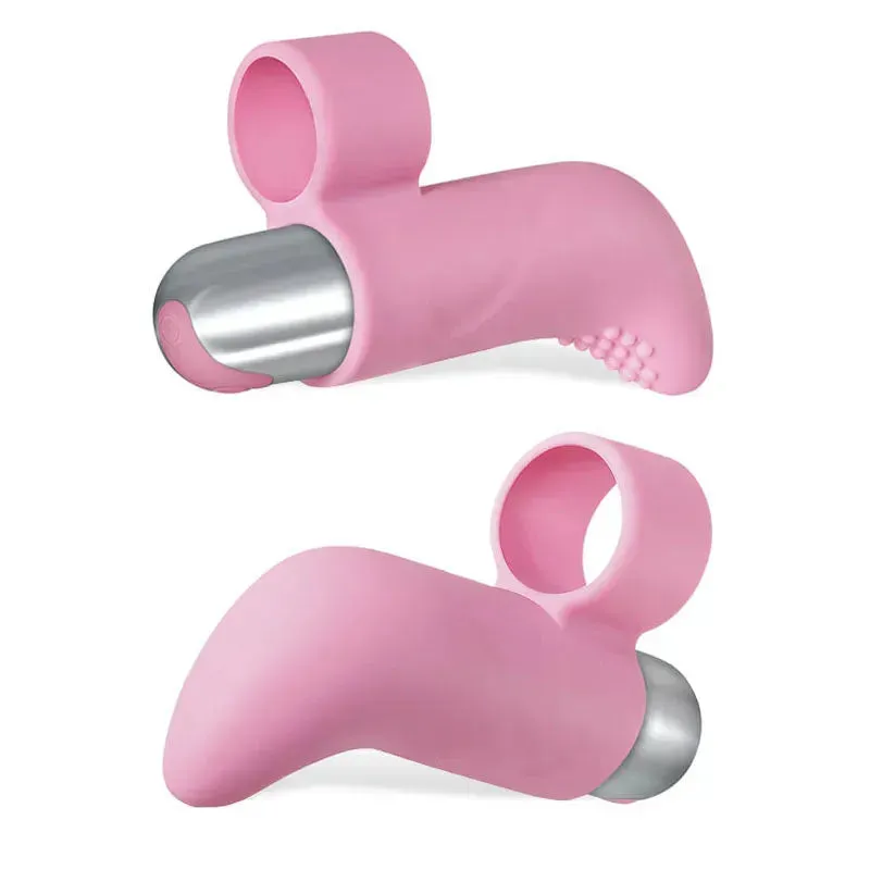 Adam & Eve Silicone Rechargeable Finger Vibe -  USB Rechargeable Finger Stimulator