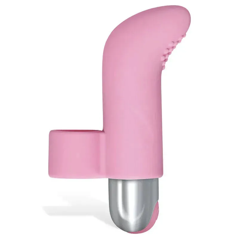 Adam & Eve Silicone Rechargeable Finger Vibe -  USB Rechargeable Finger Stimulator