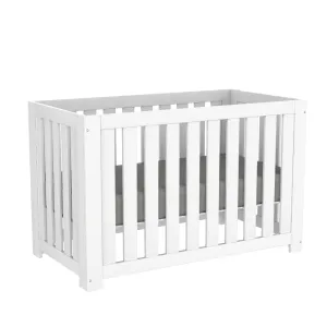 Adriana convertible crib, white