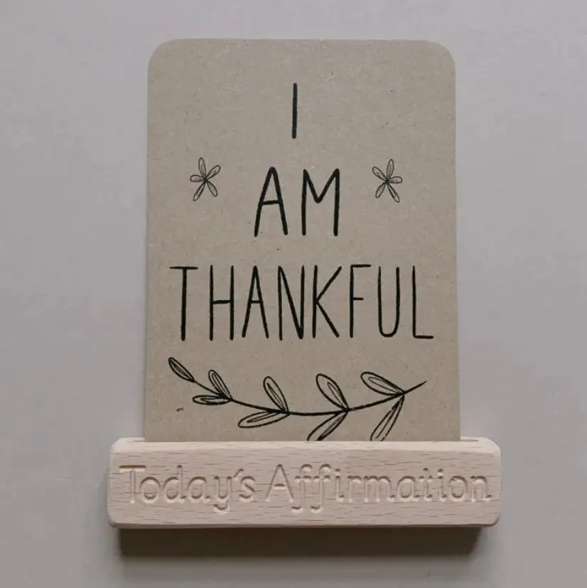 Affirmation Flashcard Stand