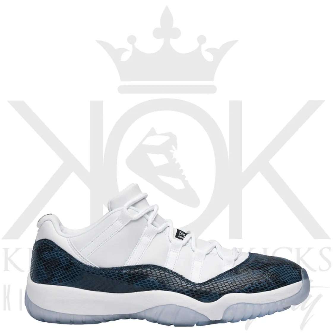 Air Jordan 11 Low Snakeskin Navy