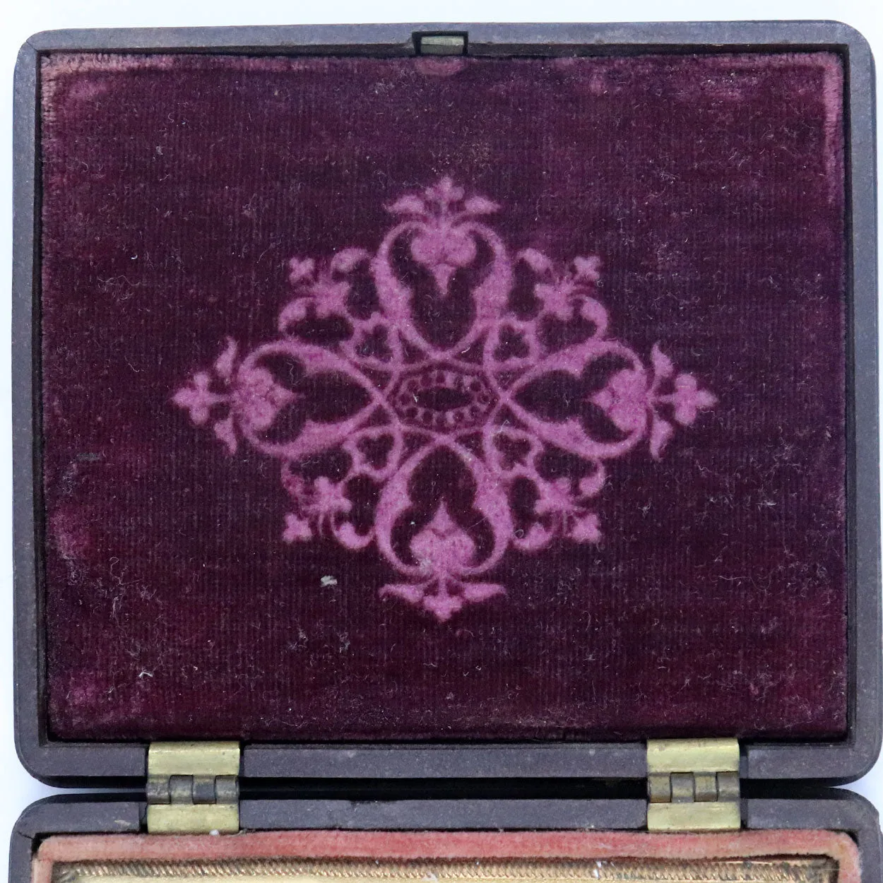American Thermoplastic Union Case Ambrotype Photograph of Two Sisters