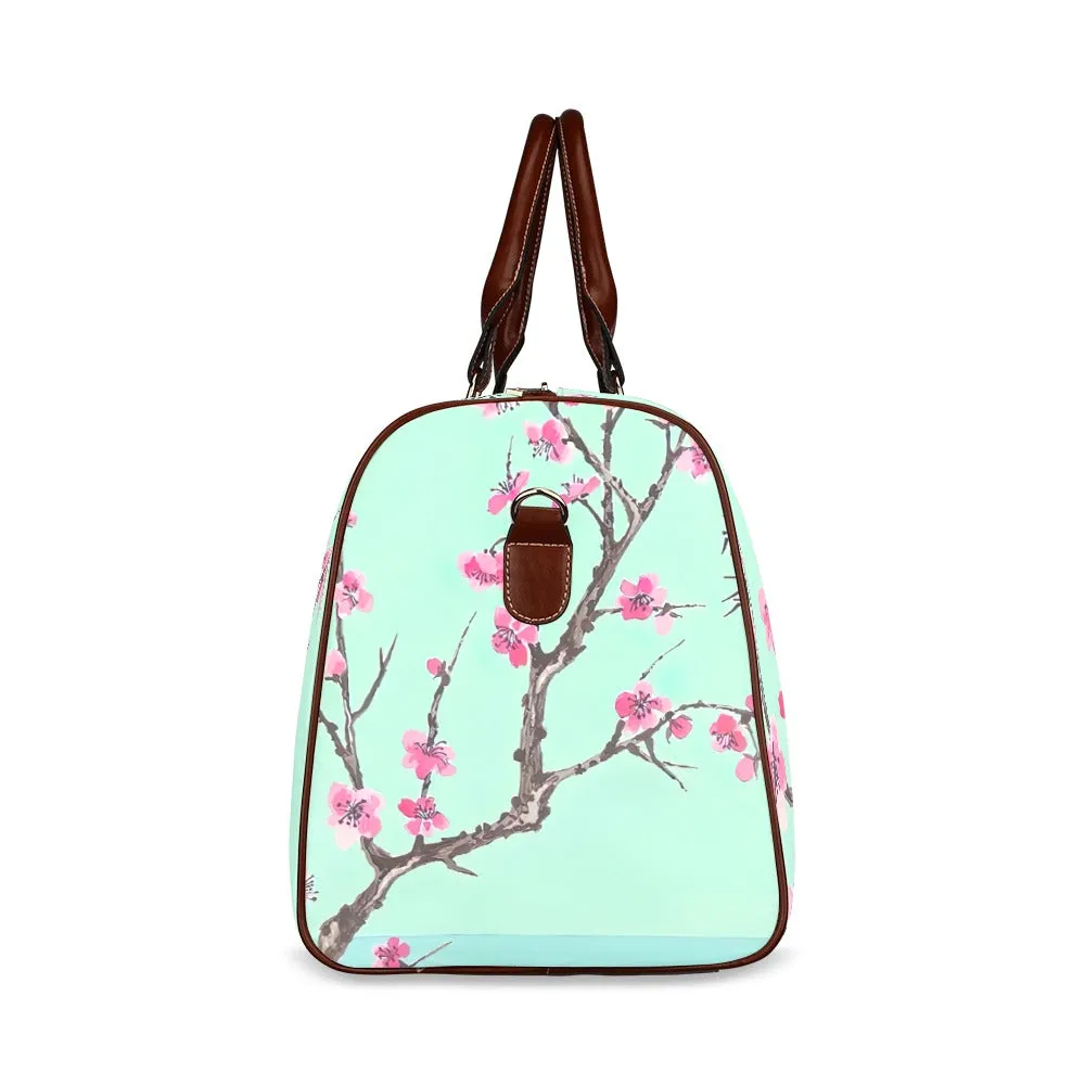 Arizona Green Tea Pattern Travel Bag Brown (Small)