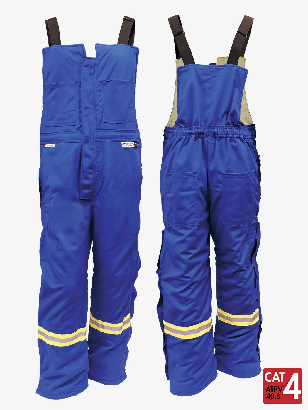 Avenger 9 oz Insulated Bib Pants By IFR Workwear – Style 3225