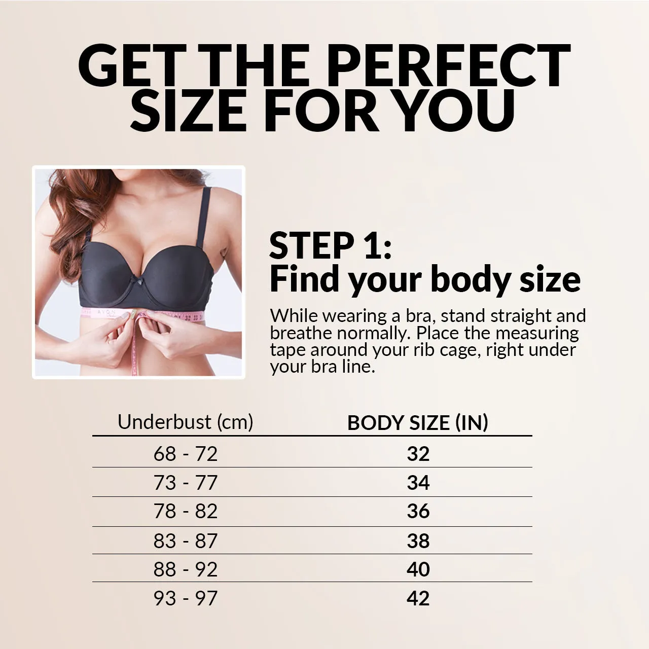 Avon Fashions Missy Macy Underwire Convertible Bra - Black