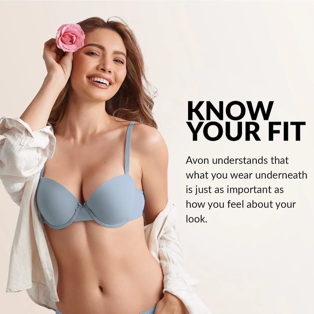 Avon Fashions Missy Macy Underwire Convertible Bra - Black