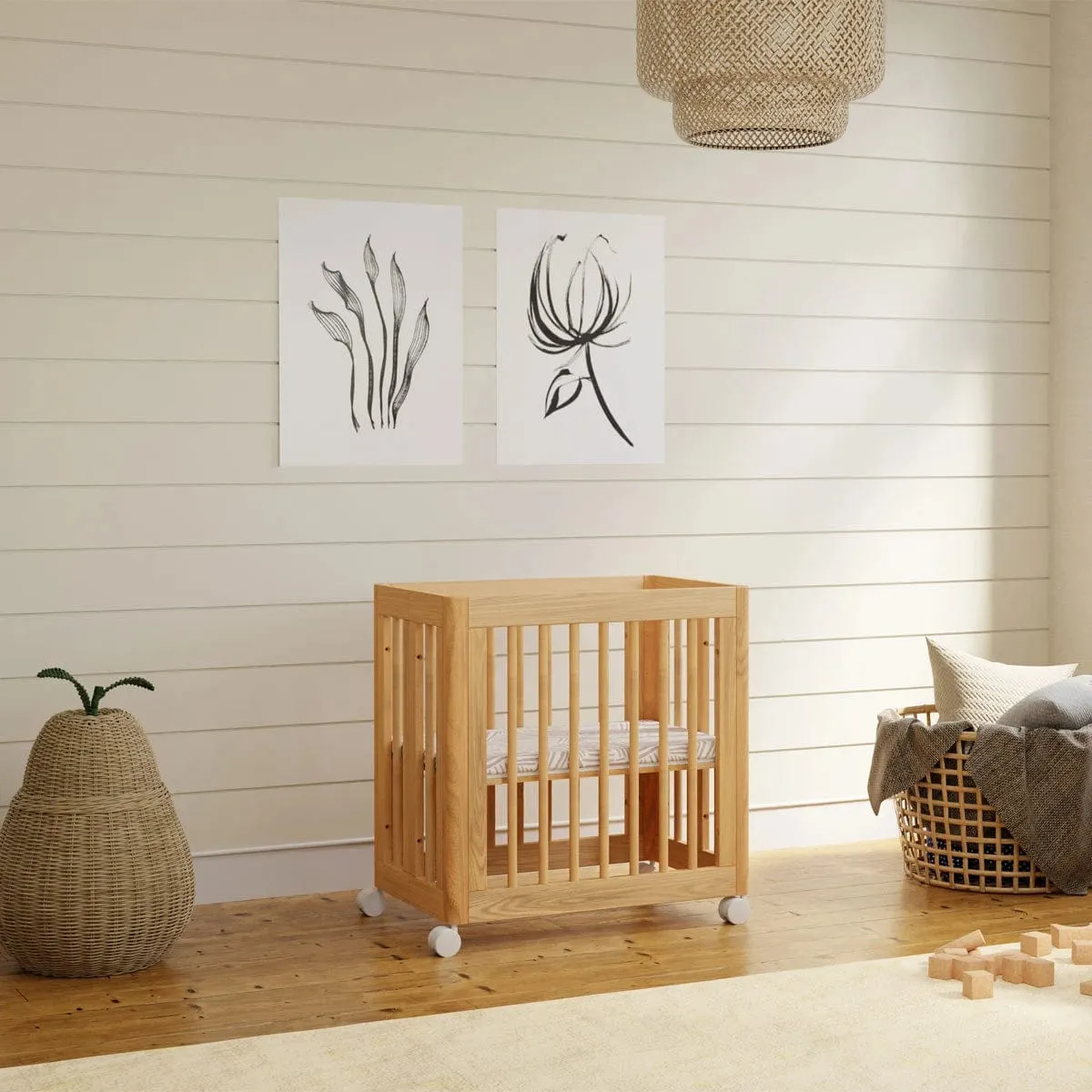 Babyletto Yuzu 8-in-1 Convertible Crib with All-Stages Conversion Kits