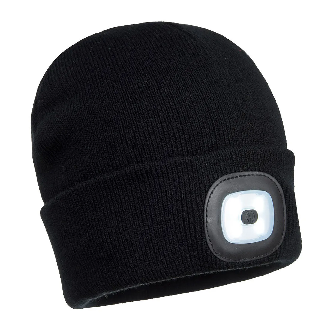 Beanie with Rechargeable LED Headlight