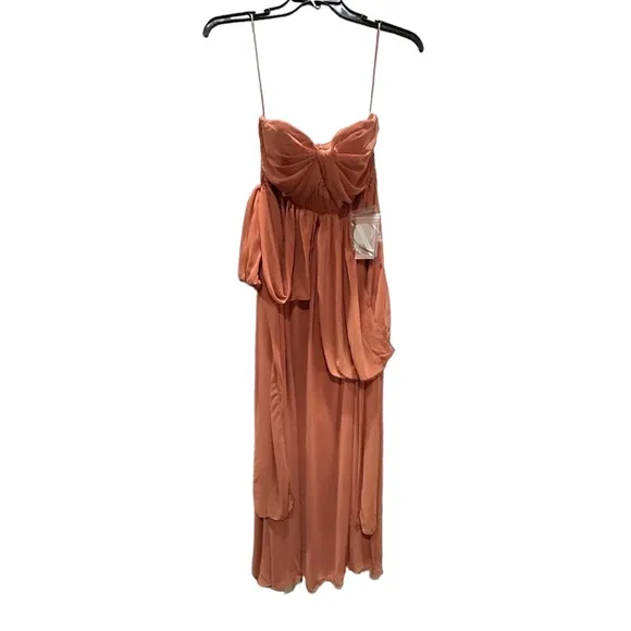 Birdy Grey GRACE CONVERTIBLE DRESS CHIFFON TERRACOTTA XXL NEW NWT BRIDESMAID