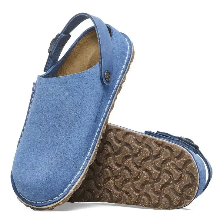 BIRKENSTOCK- LUTRY PREMIUM SUEDE LEATHER CLOG