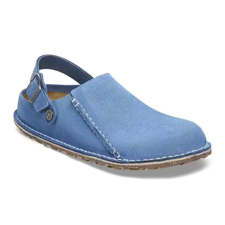 BIRKENSTOCK- LUTRY PREMIUM SUEDE LEATHER CLOG
