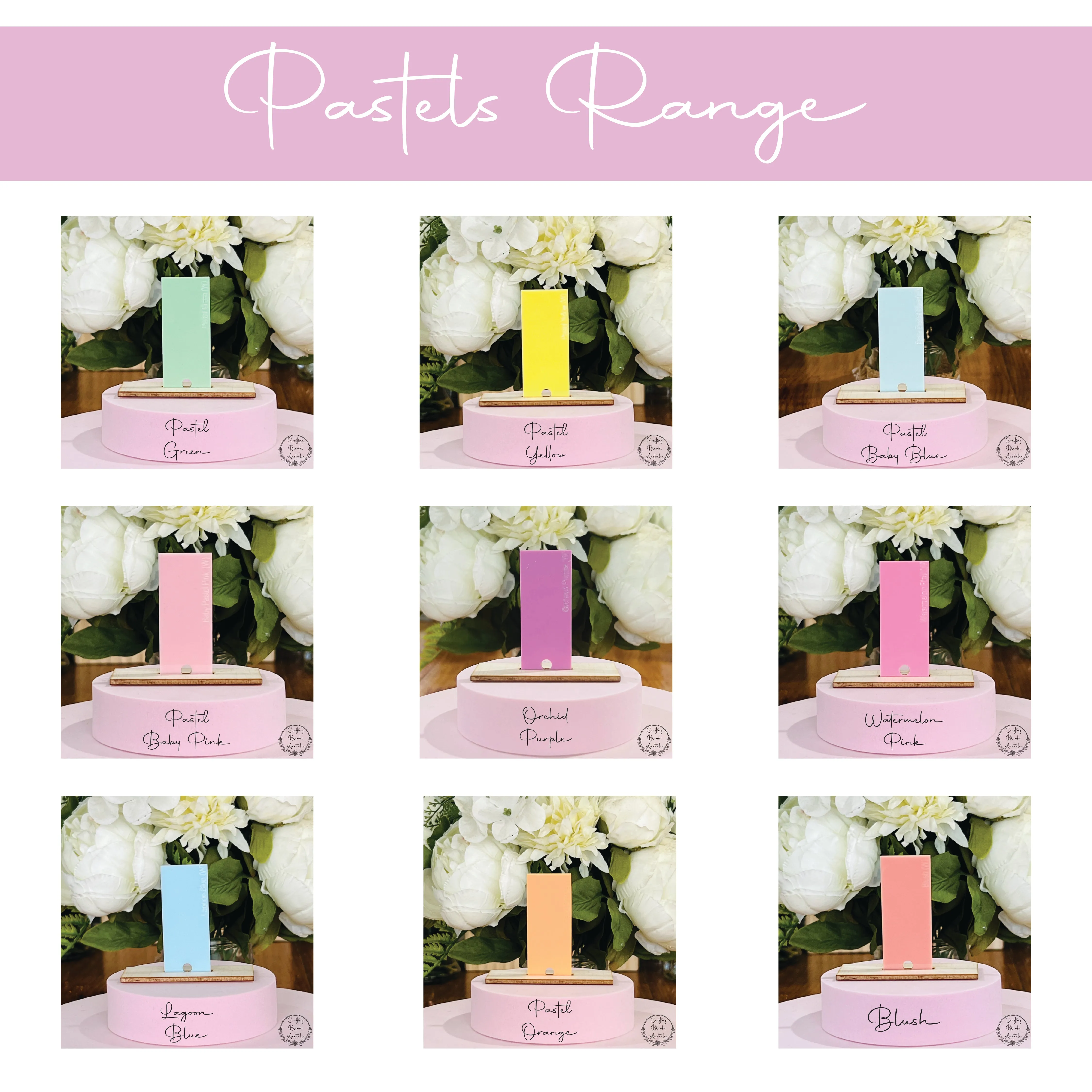 Birthday Cake • Arch Blank Tag • 30mm x 60mm