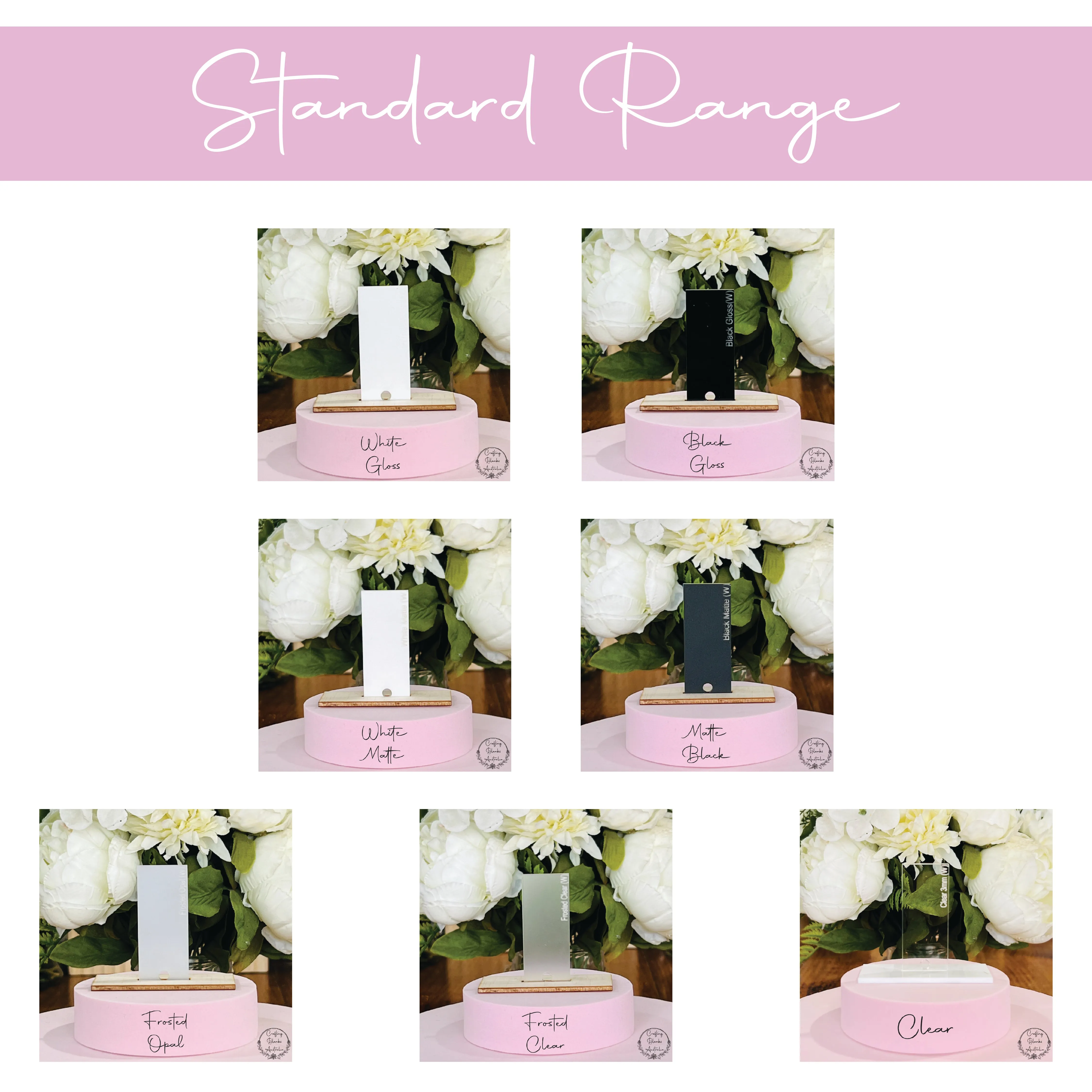 Birthday Cake • Arch Blank Tag • 30mm x 60mm