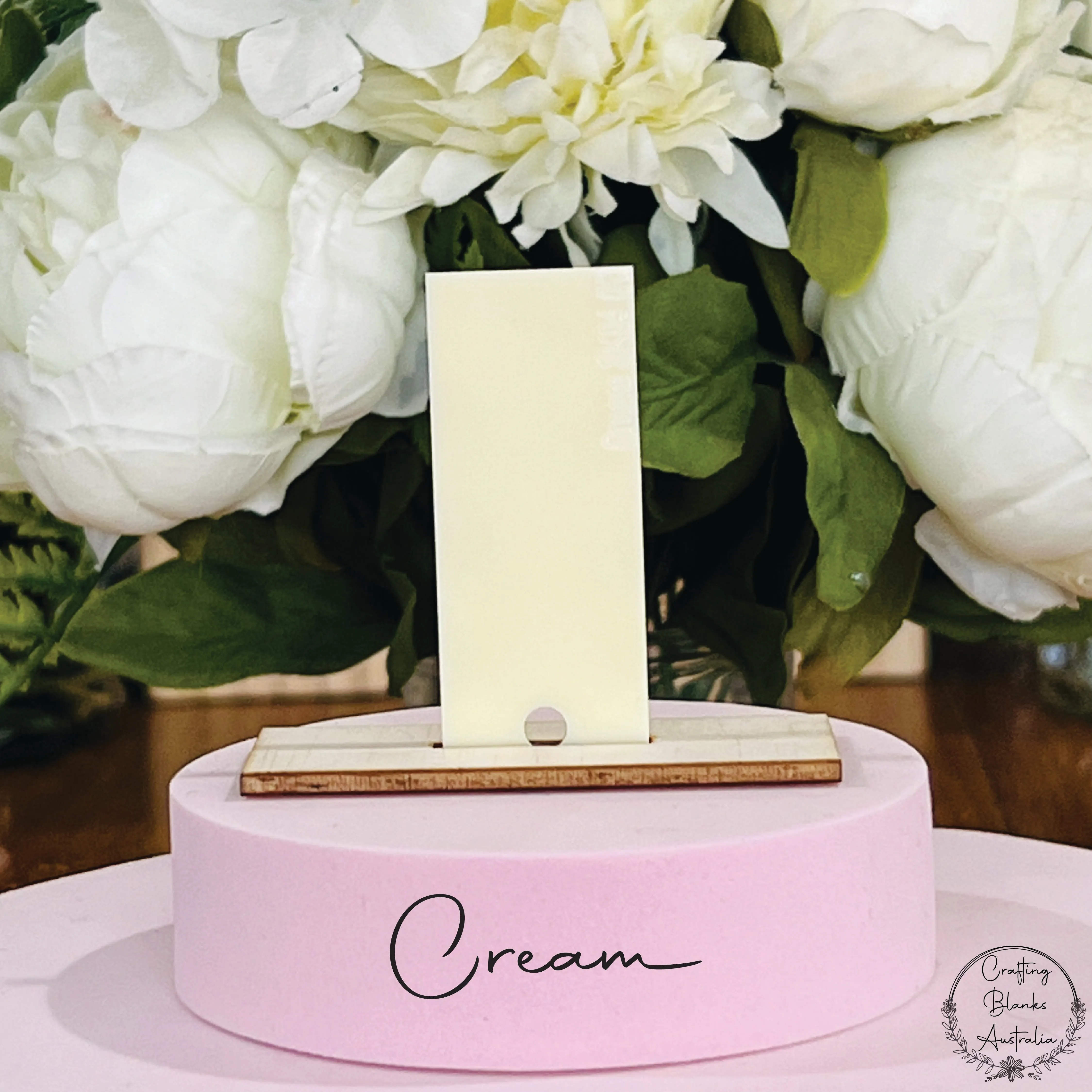 Birthday Cake • Arch Blank Tag • 30mm x 60mm