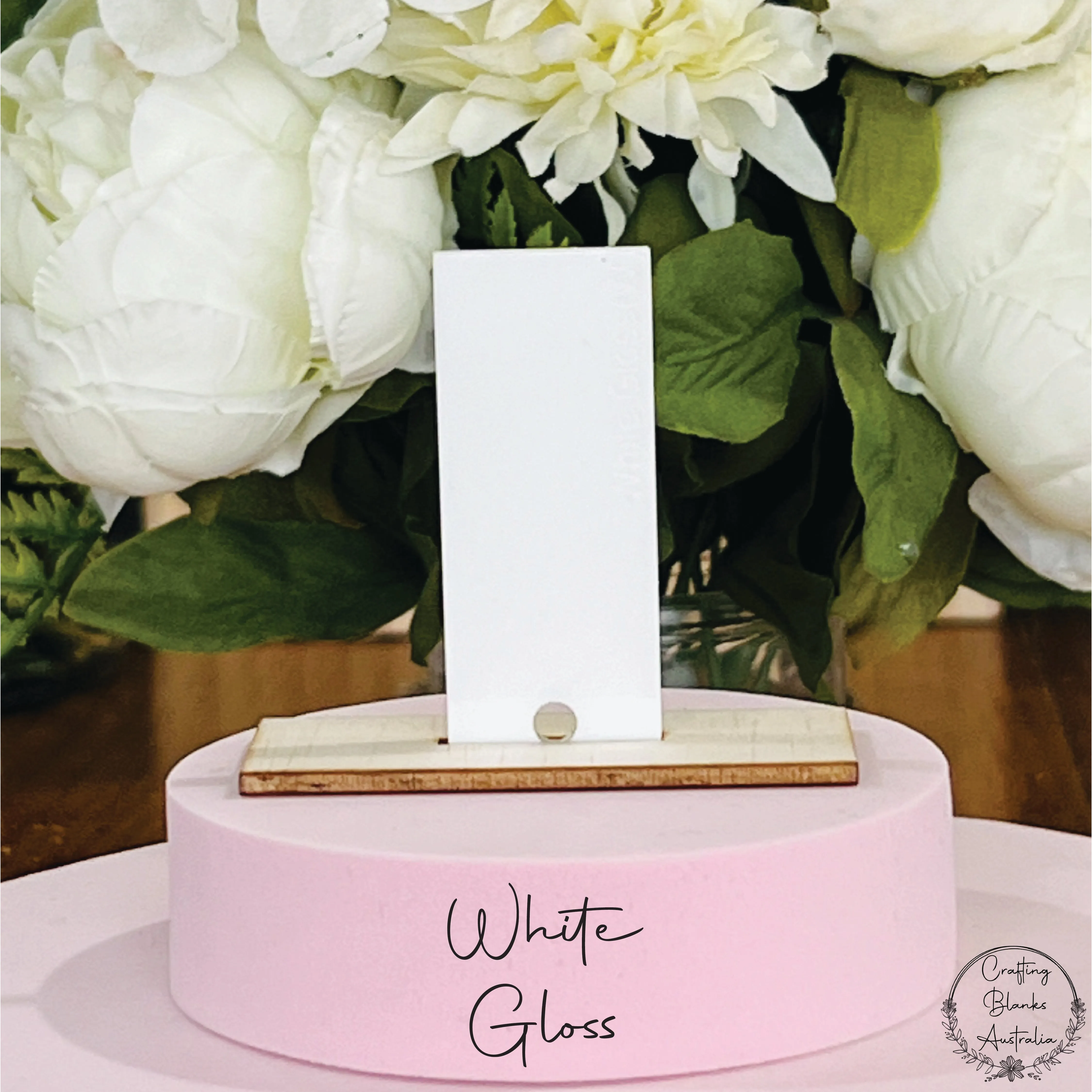 Birthday Cake • Arch Blank Tag • 30mm x 60mm