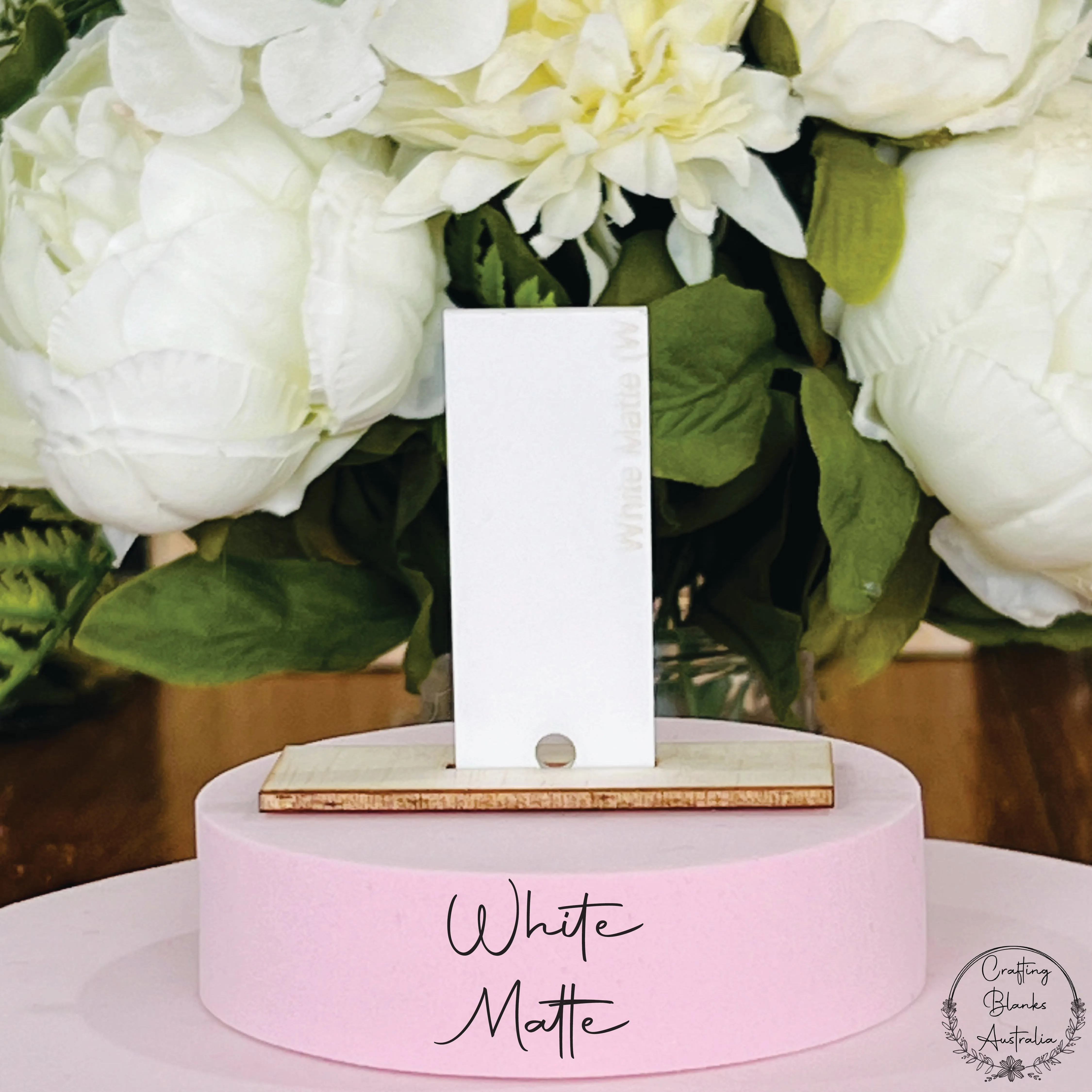 Birthday Cake • Arch Blank Tag • 30mm x 60mm