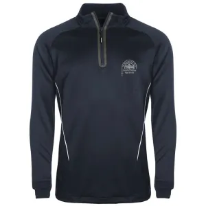 Bishop's High Boys PE 1/4 Zip Training Top Navy / White