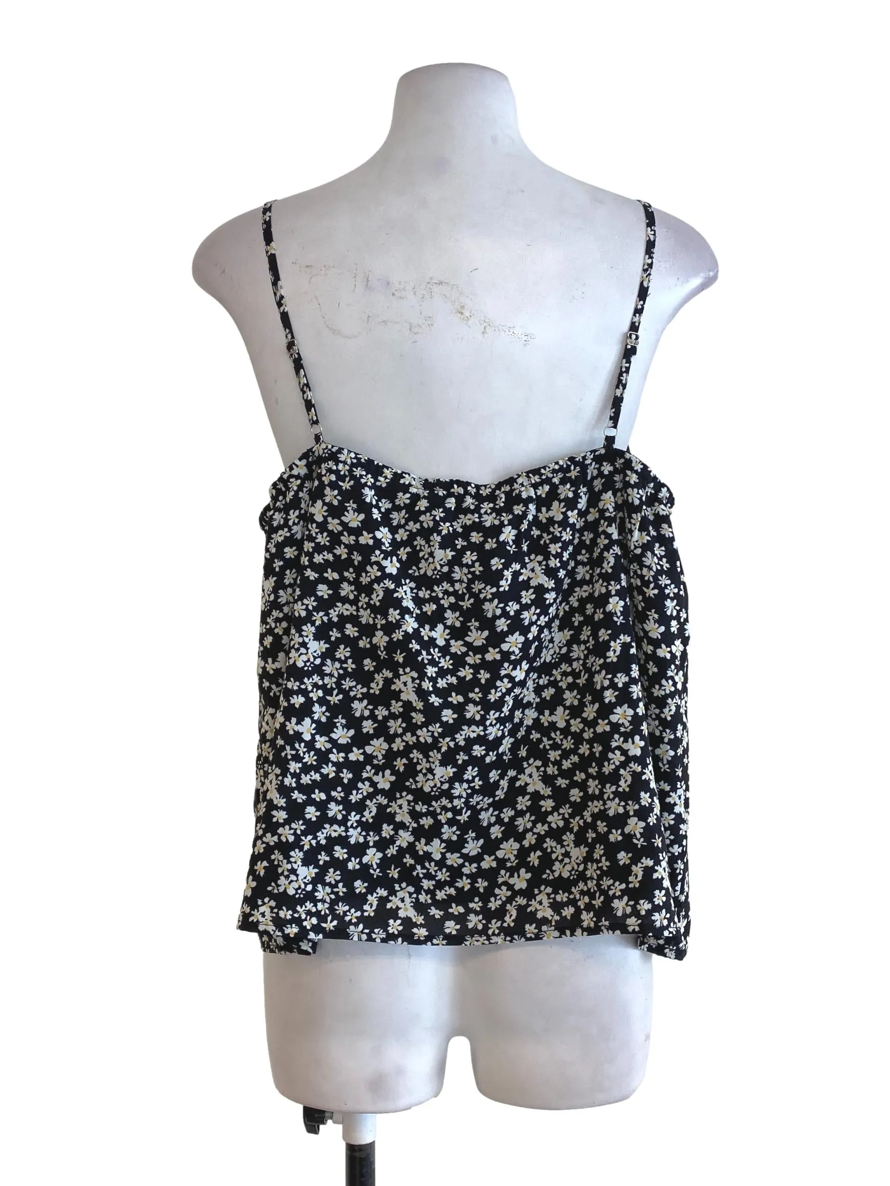 Black Floral Camisole TCL