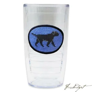 Black Lab Needlepoint Tervis Tumbler