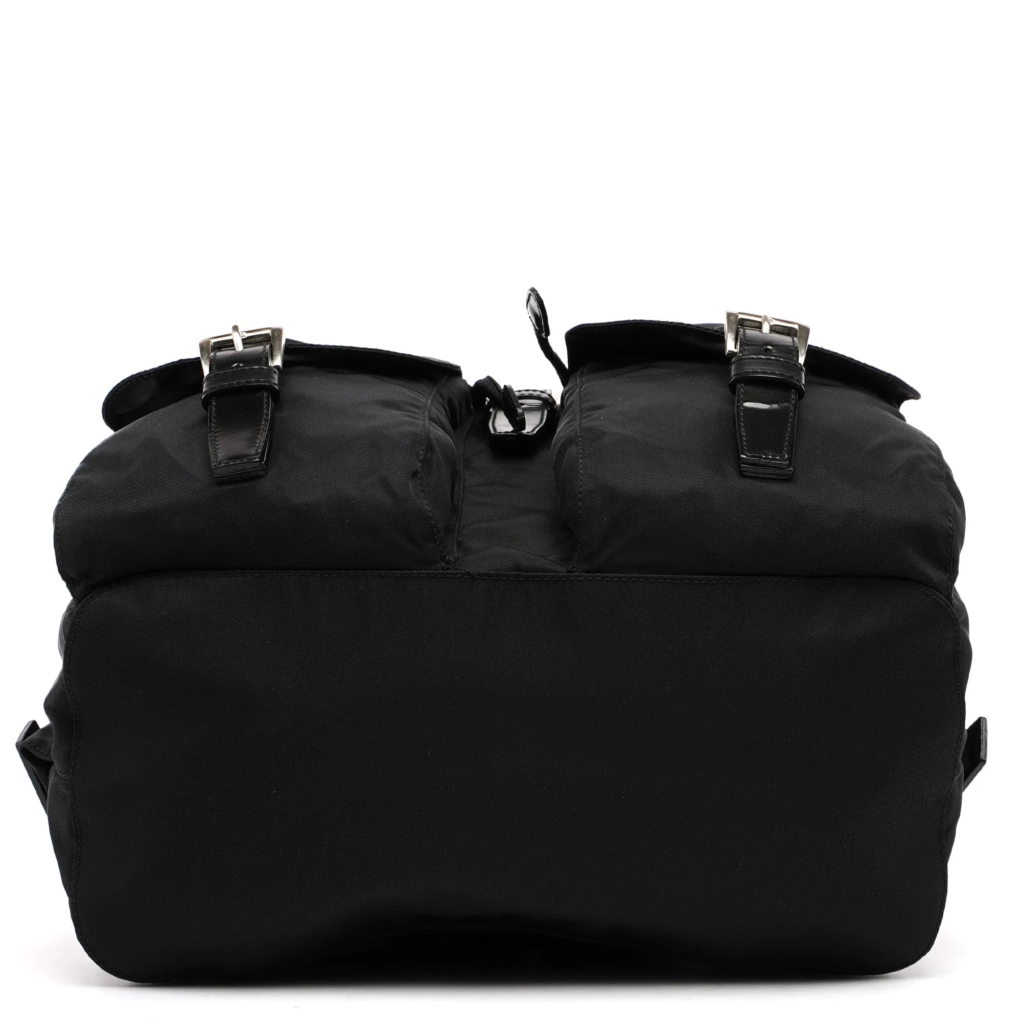 Black Tessuto Nylon Backpack
