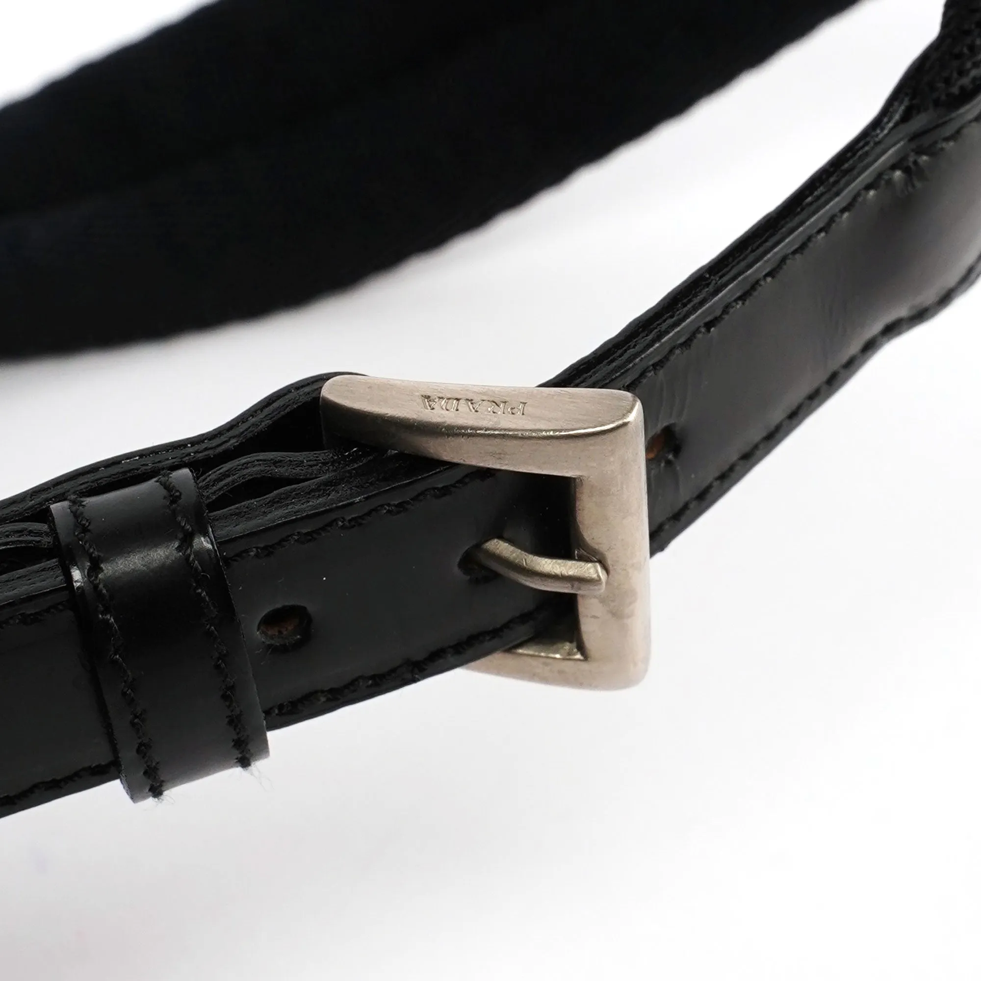 Black Tessuto Nylon Backpack