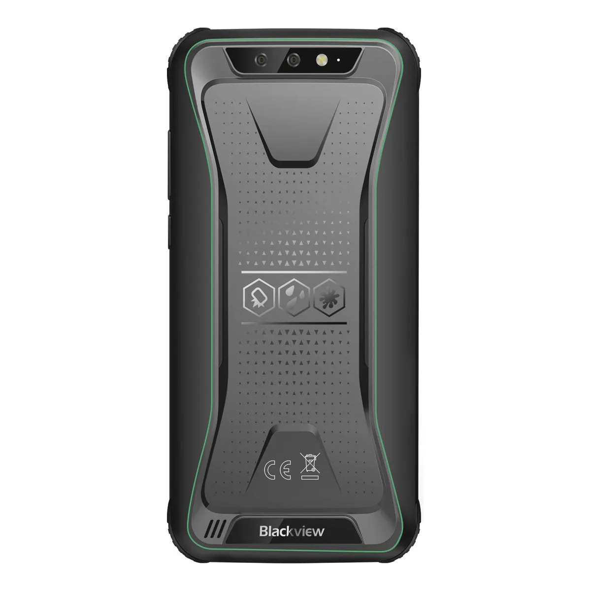 Blackview BV5500 Plus Rugged Phone 5.5"" Screen 3GB RAM 32GB ROM Android 10 Smartphone NFC OTG 4G Mobile green_Non-European regulations