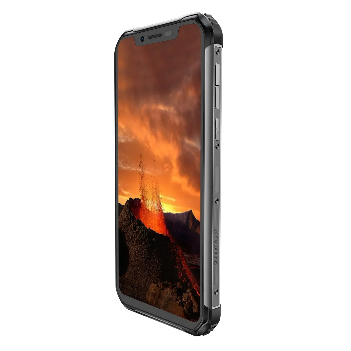Blackview BV9600E Mobile Phone Waterproof Helio P70 Global 4G 6.21"" Android 9.0 Smartphone 4GB RAM 128GB MT6771T 5580mAh Silver_Non-European regulations