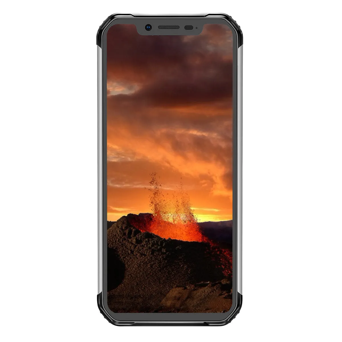 Blackview BV9600E Mobile Phone Waterproof Helio P70 Global 4G 6.21"" Android 9.0 Smartphone 4GB RAM 128GB MT6771T 5580mAh Silver_Non-European regulations