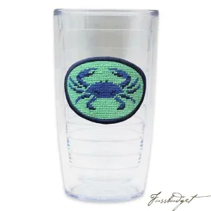 Blue Crab Needlepoint Tervis Tumbler