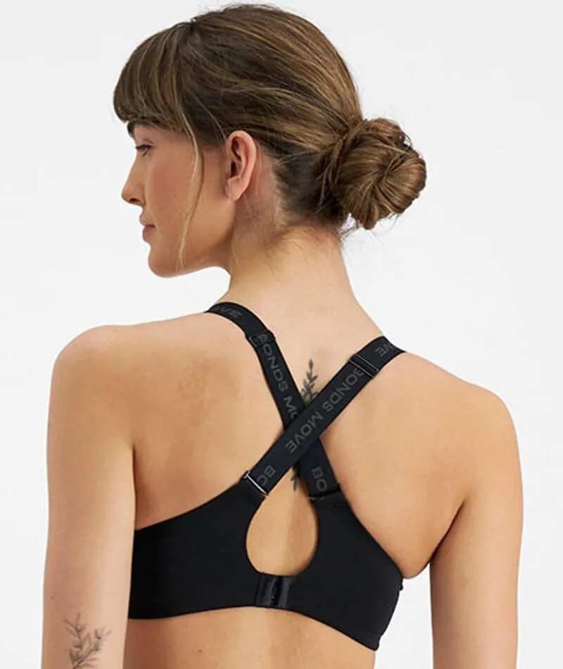 Bonds Move Contour Bra - Black