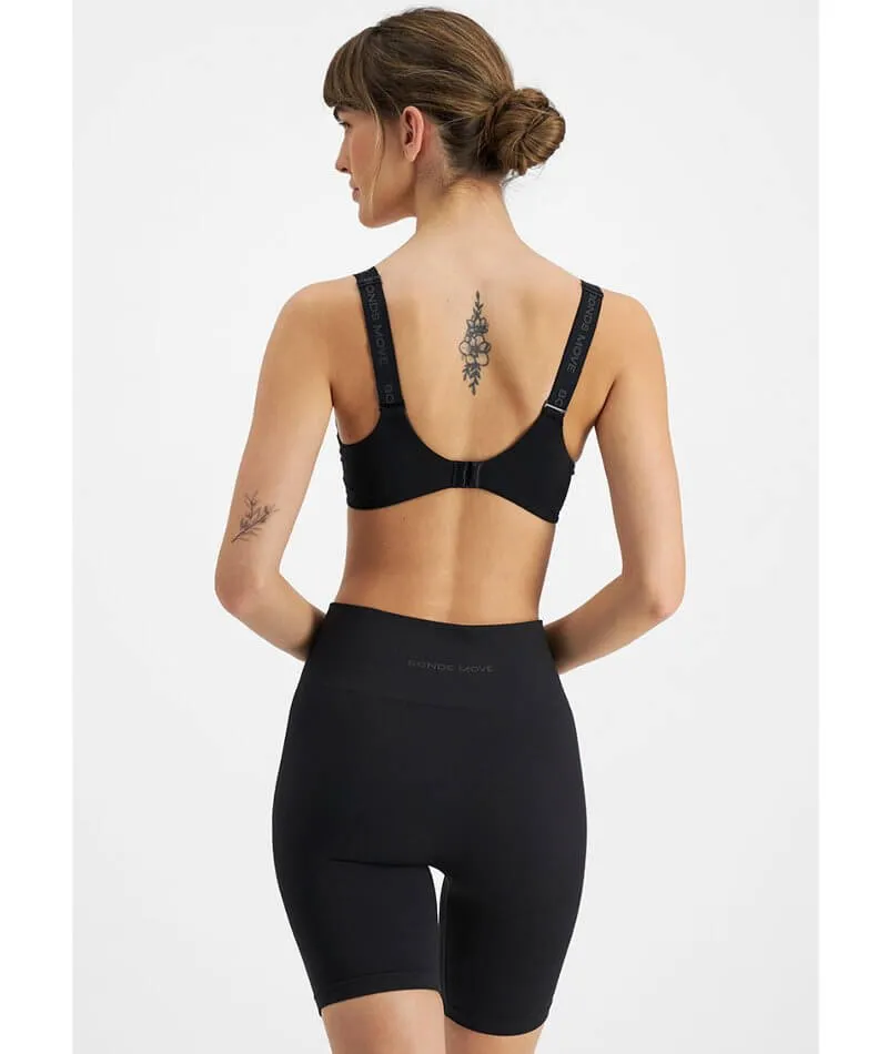 Bonds Move Contour Bra - Black