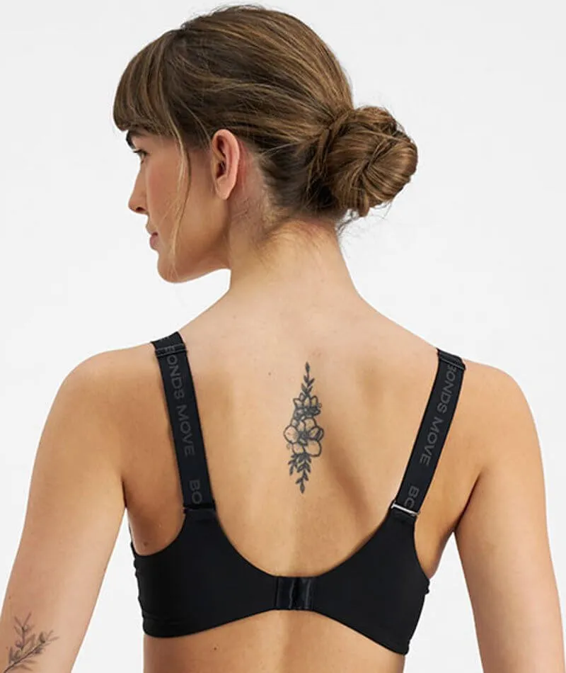 Bonds Move Contour Bra - Black