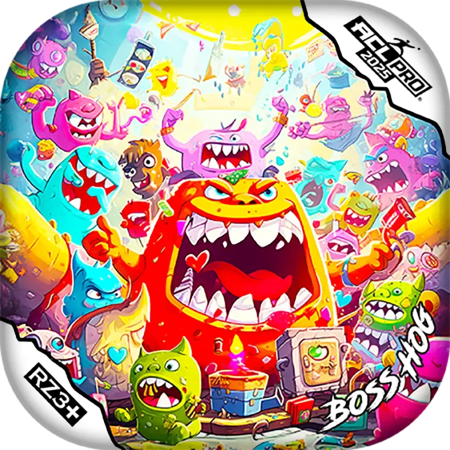 Boss Hog | Monster Party | ACL PRO Razor Cornhole Bags