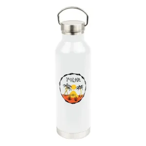 Botella Poler Insulated White