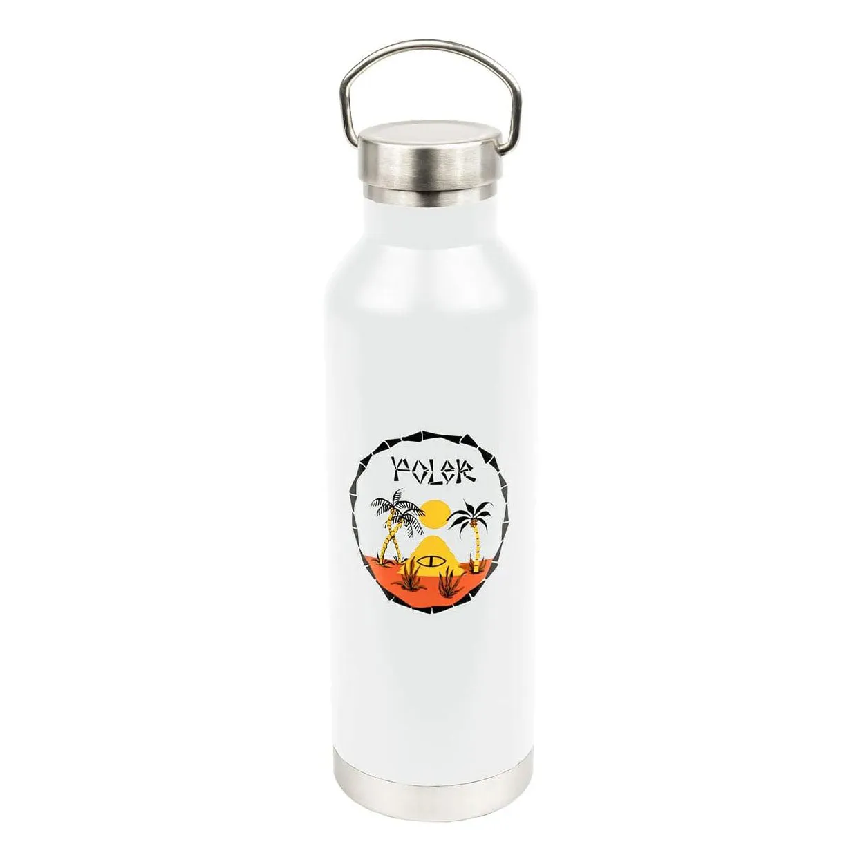 Botella Poler Insulated White