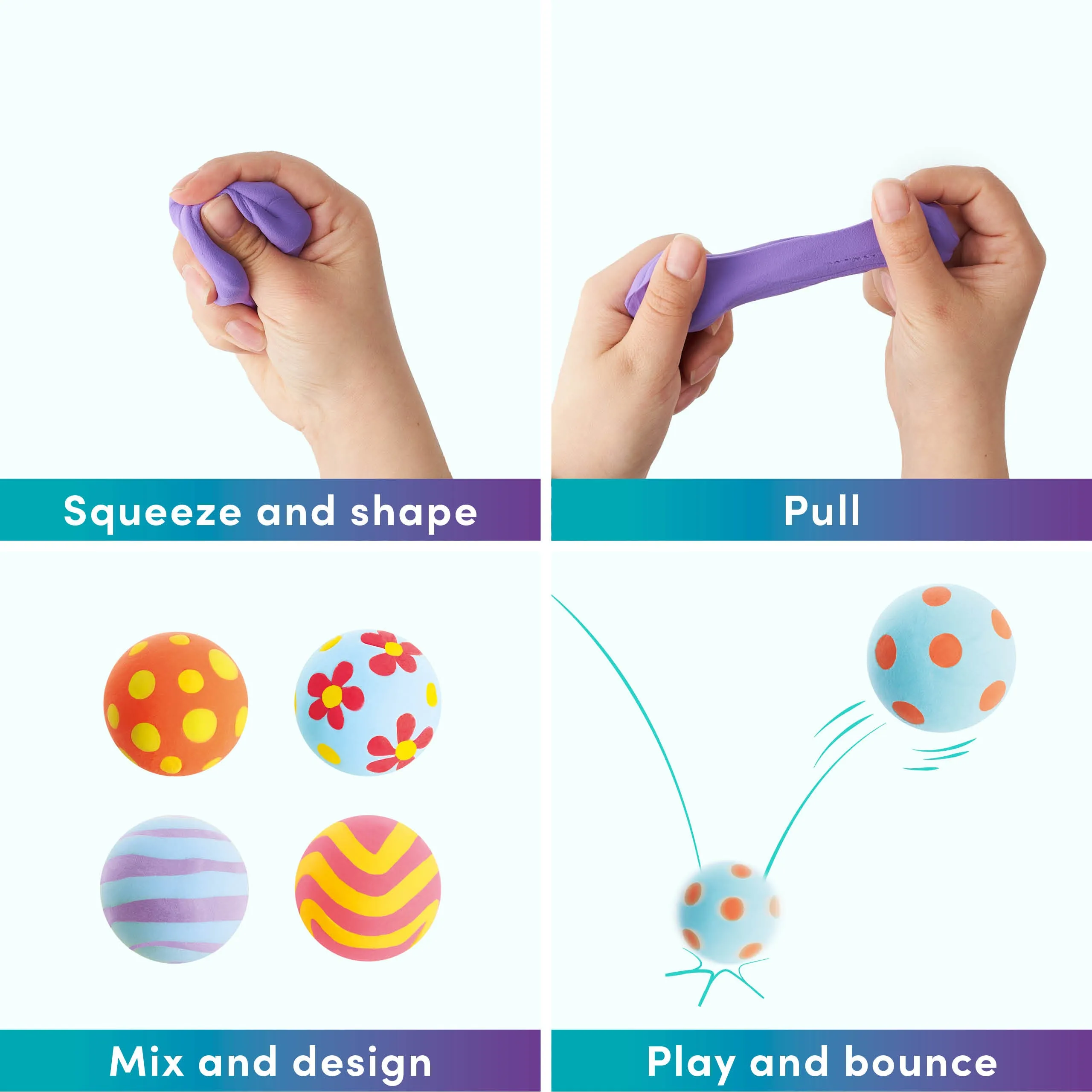 Bouncy Putty Pots