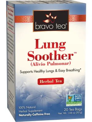 Bravo Tea, Lung Soother, 20 Tea Bags