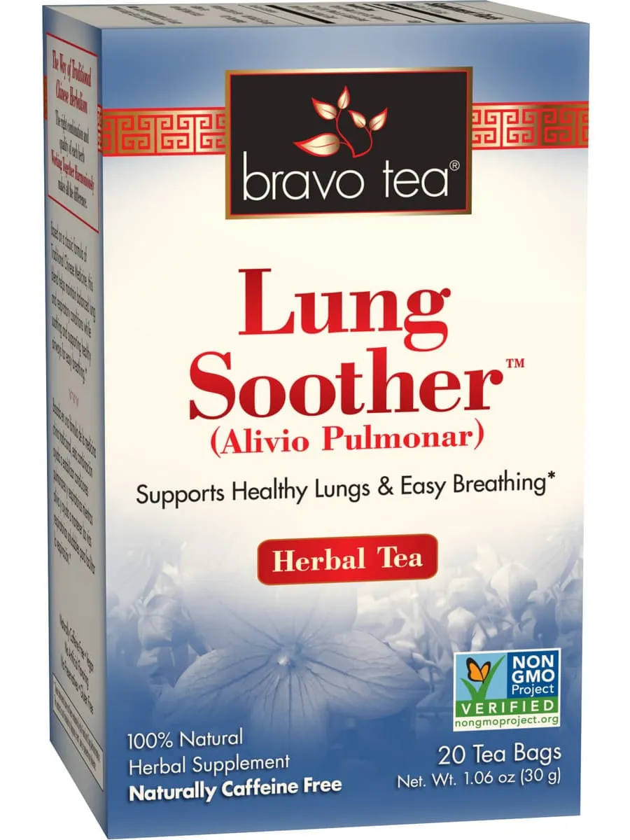 Bravo Tea, Lung Soother, 20 Tea Bags