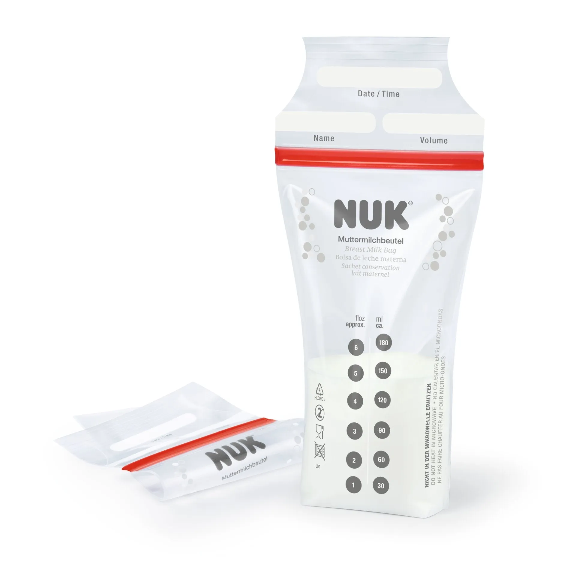 Breast Milk Bags, 25 Count