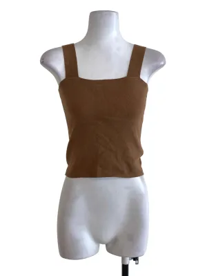 Brown Knitted Top TCL